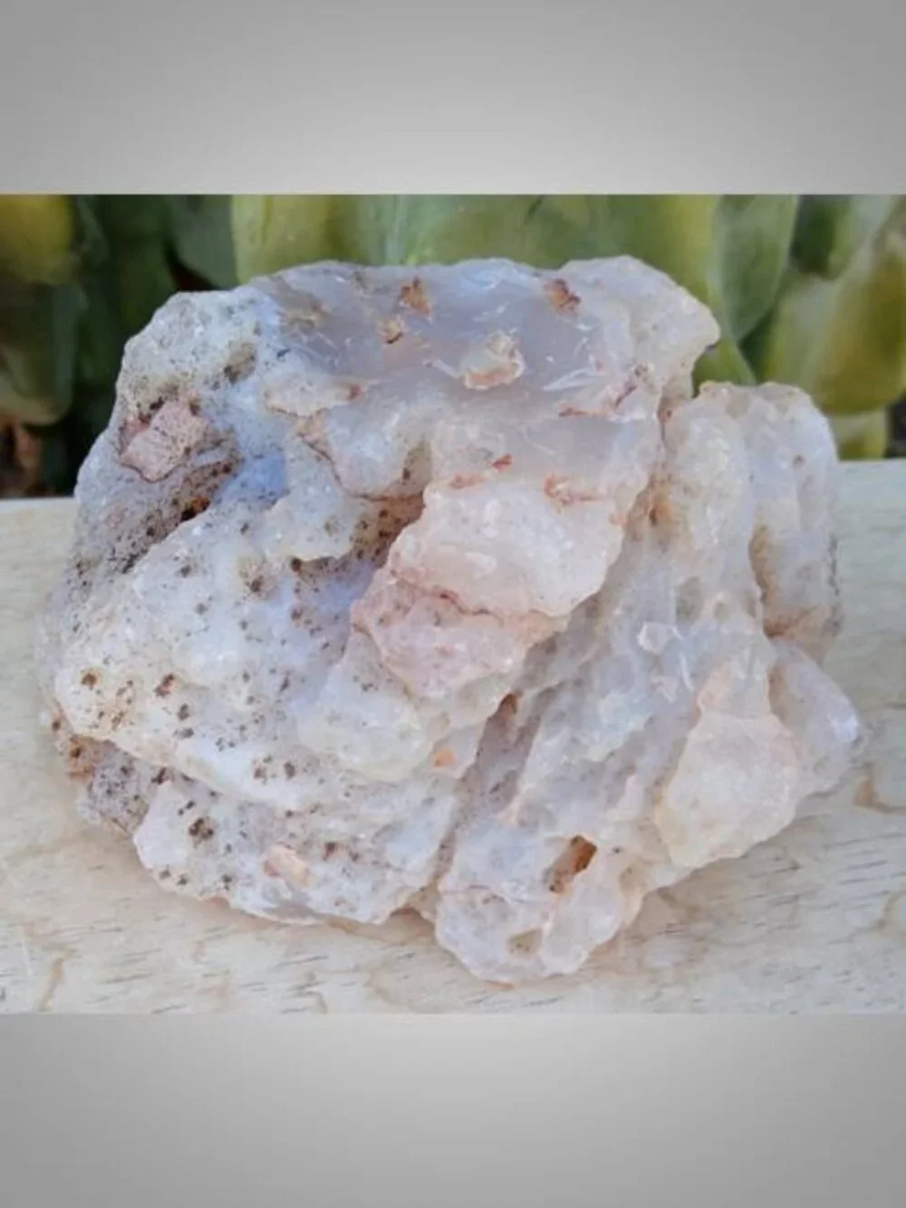 agate druzy / drusy rock crystal chunk 01 Love abundance